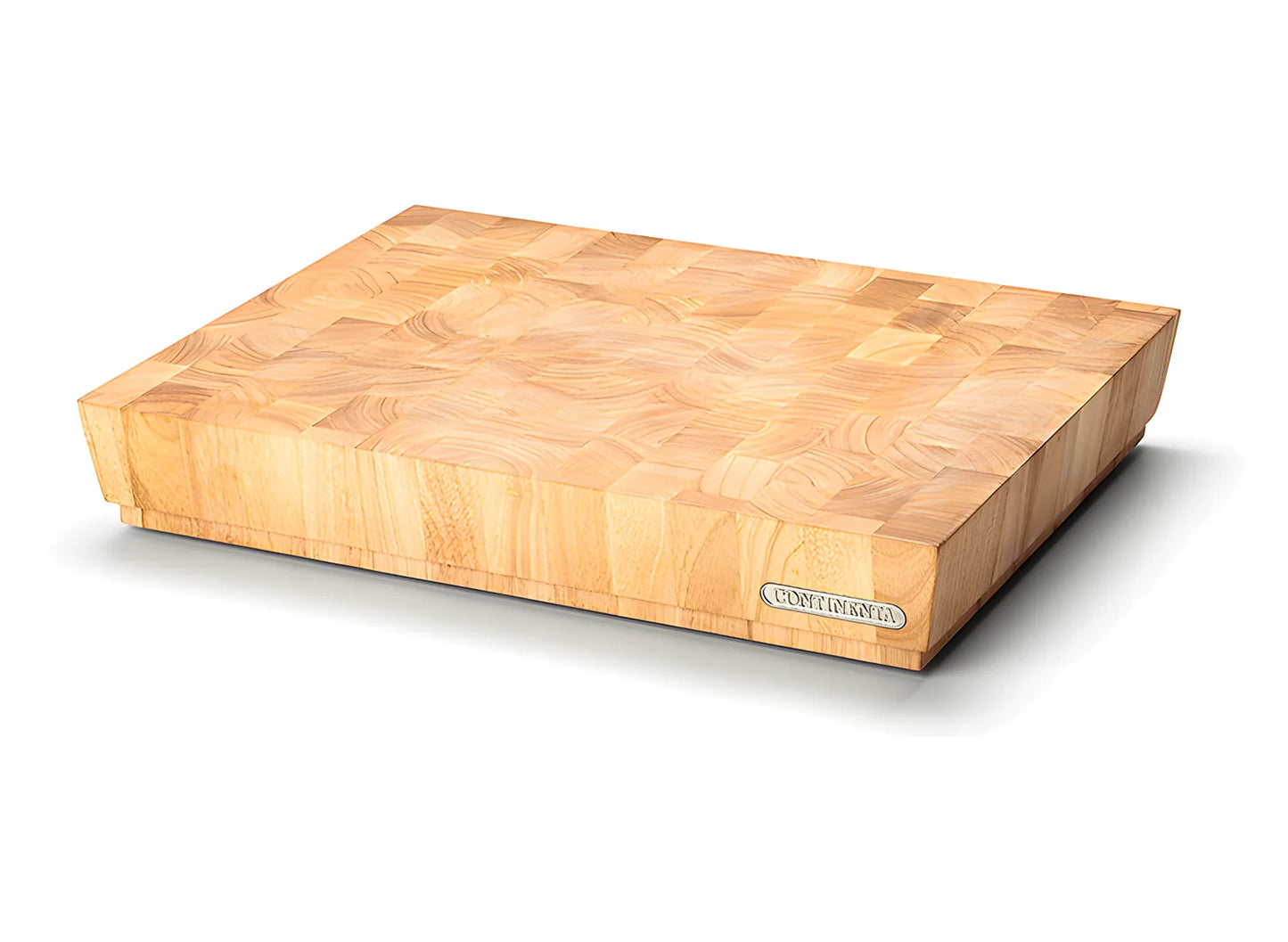Continenta Tagliere/ceppo rettangolare in legno massello alto cm 48x36x7,3 5260678