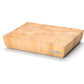Continenta Tagliere/ceppo rettangolare in legno massello alto cm 48x36x7,3 5260678