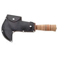 Due Cigni pennato con manico cuoio con fodero in cuoio 2C 261/18