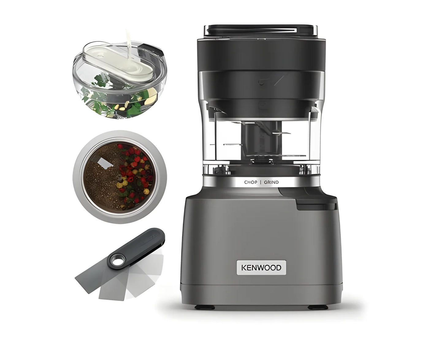 Kenwood Duo Prep CHP80.000SI Tritatutto e Macinino 2-in-1 - 2024