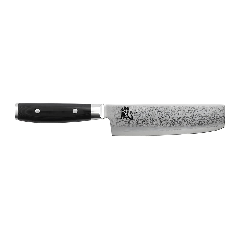 Yaxell Ran coltello Nakiri lama 18 cm damascato 36004G
