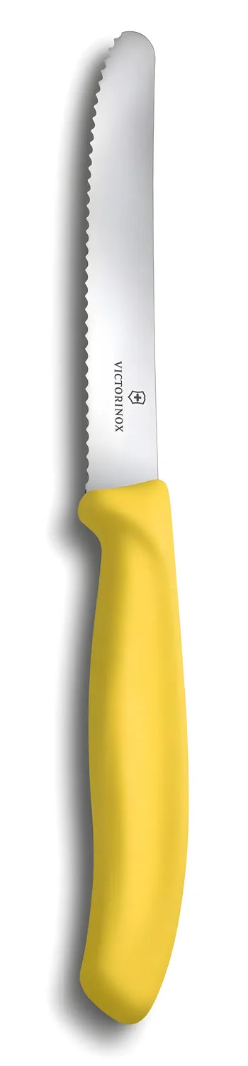 Victorinox da tavola classic ondulato giallo 11 cm 6.78 36.L118