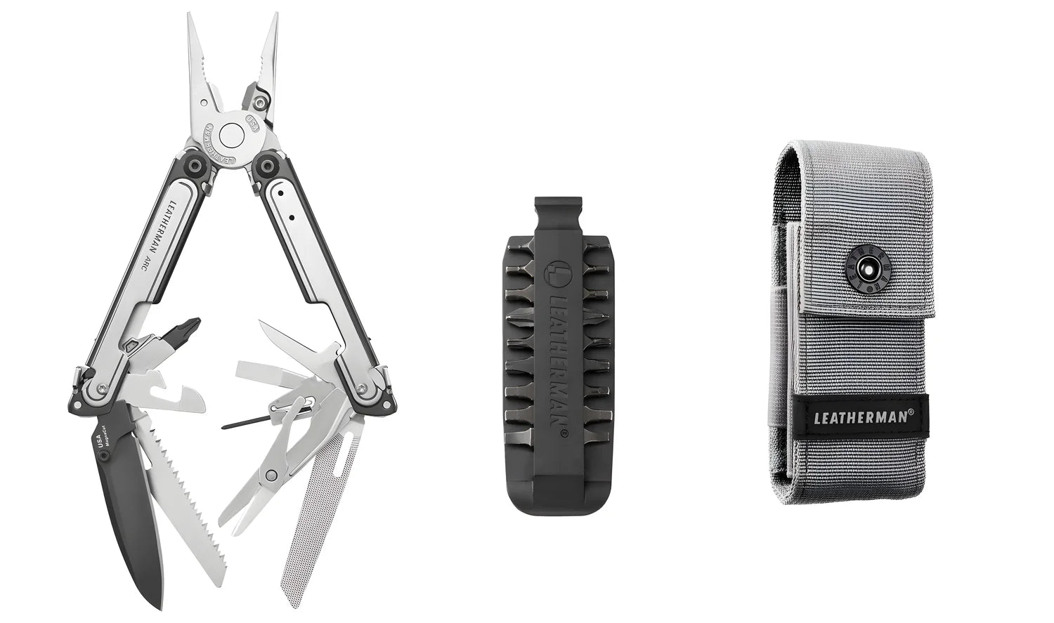 Leatherman pinza multiuso ARC lama in acciaio MagnaCut