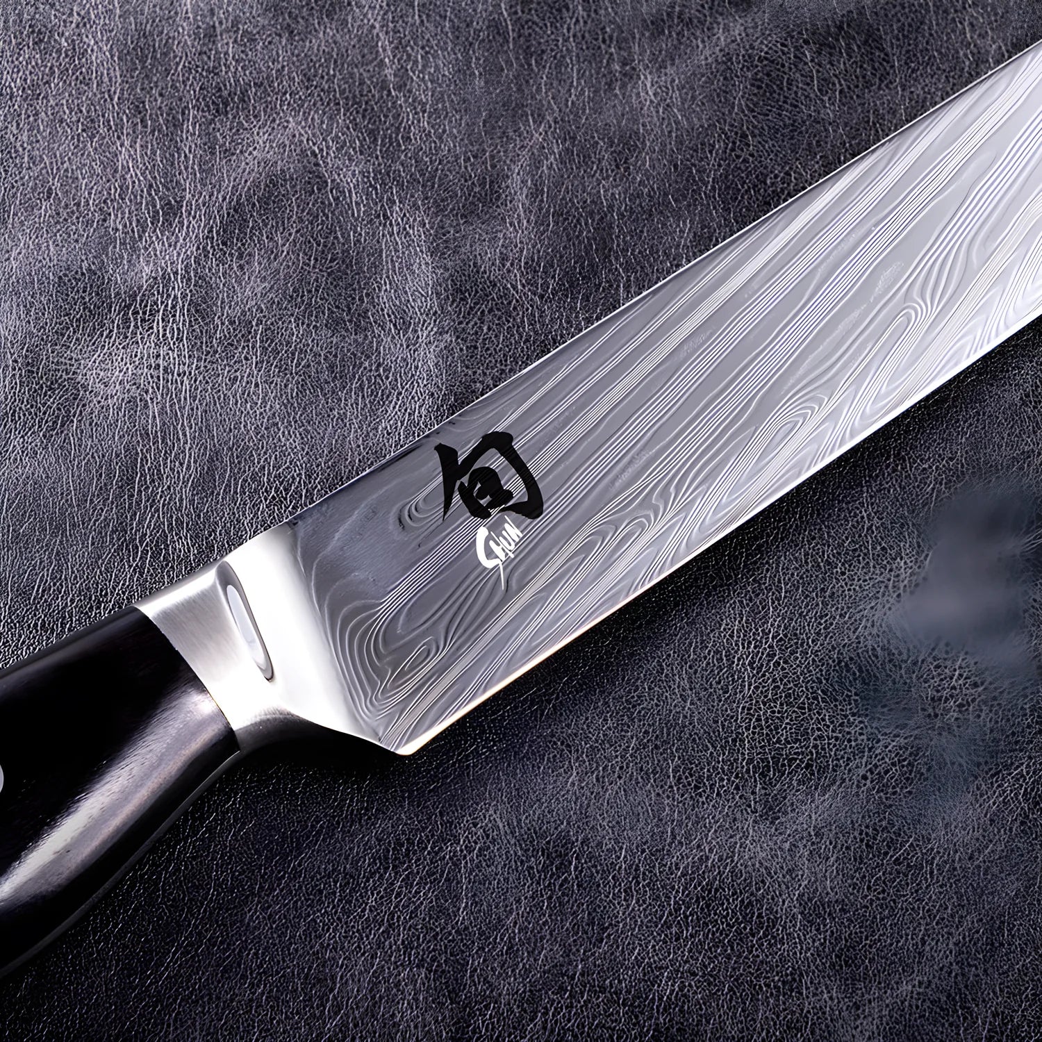 Kai Shun Nagare Black Coltello damascato trinciante stretto cm 23 NDC-0704S