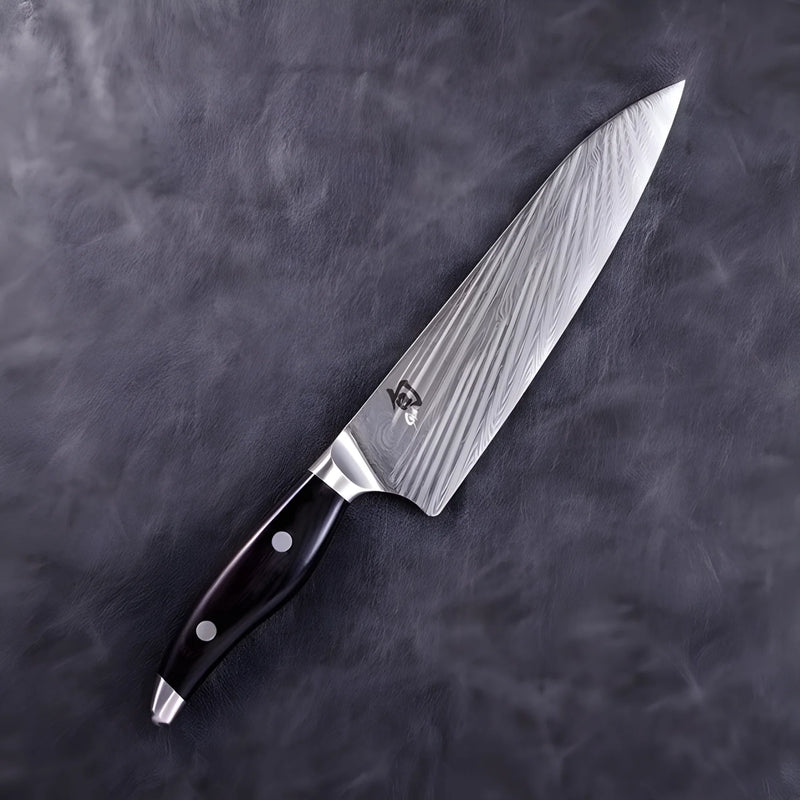 KAI Shun Nagare Black Coltello da Cucina 20 cm – Damascato 72 Strati NDC-0706S