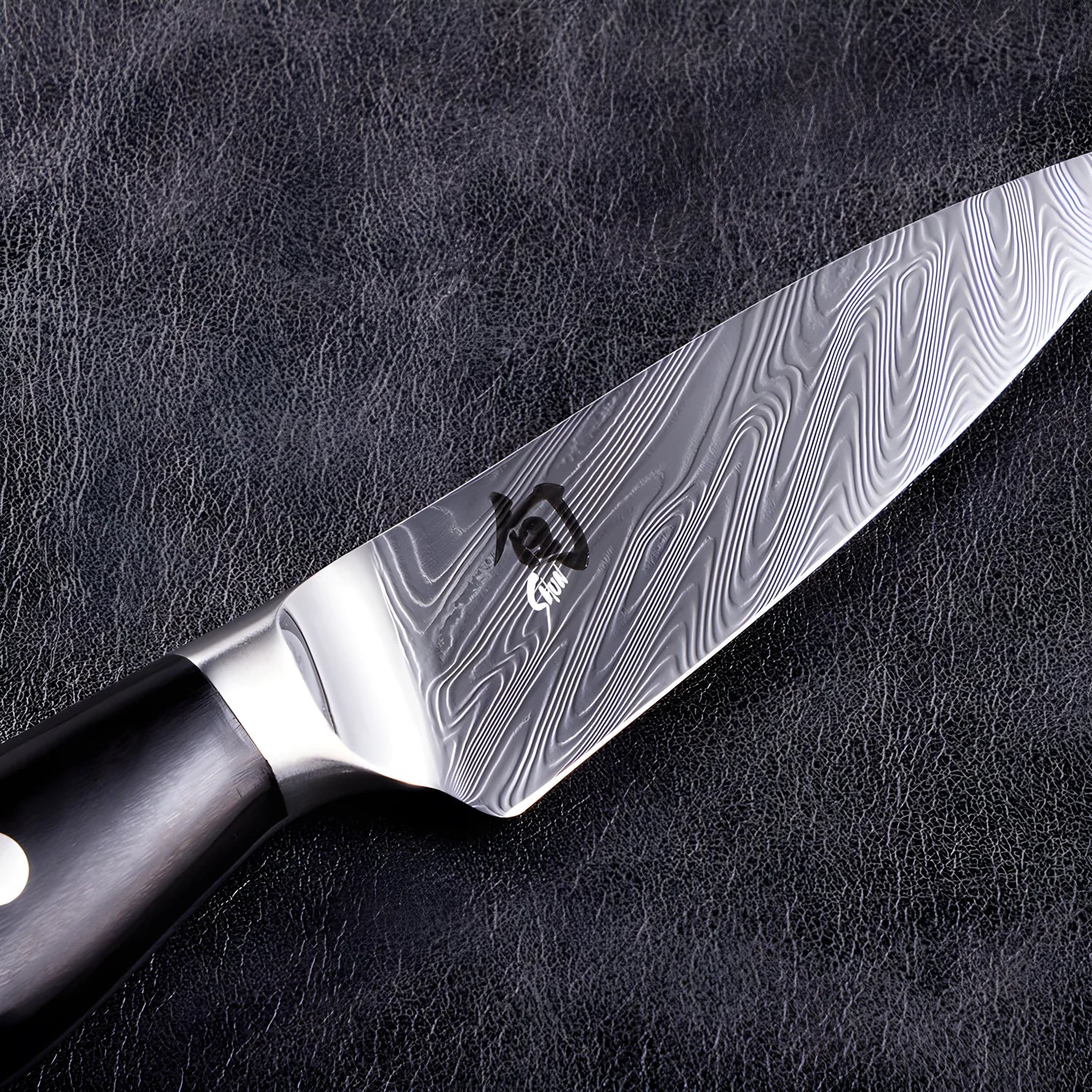 Kai Shun Nagare Black Spelucchino damascato classico cm 9 NDC-0700S
