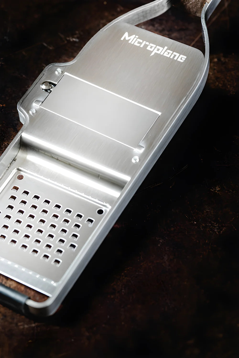 Microplane Tagliata Tartufo professionale e non solo 2 in 1 Affetta & Grattugia 43313