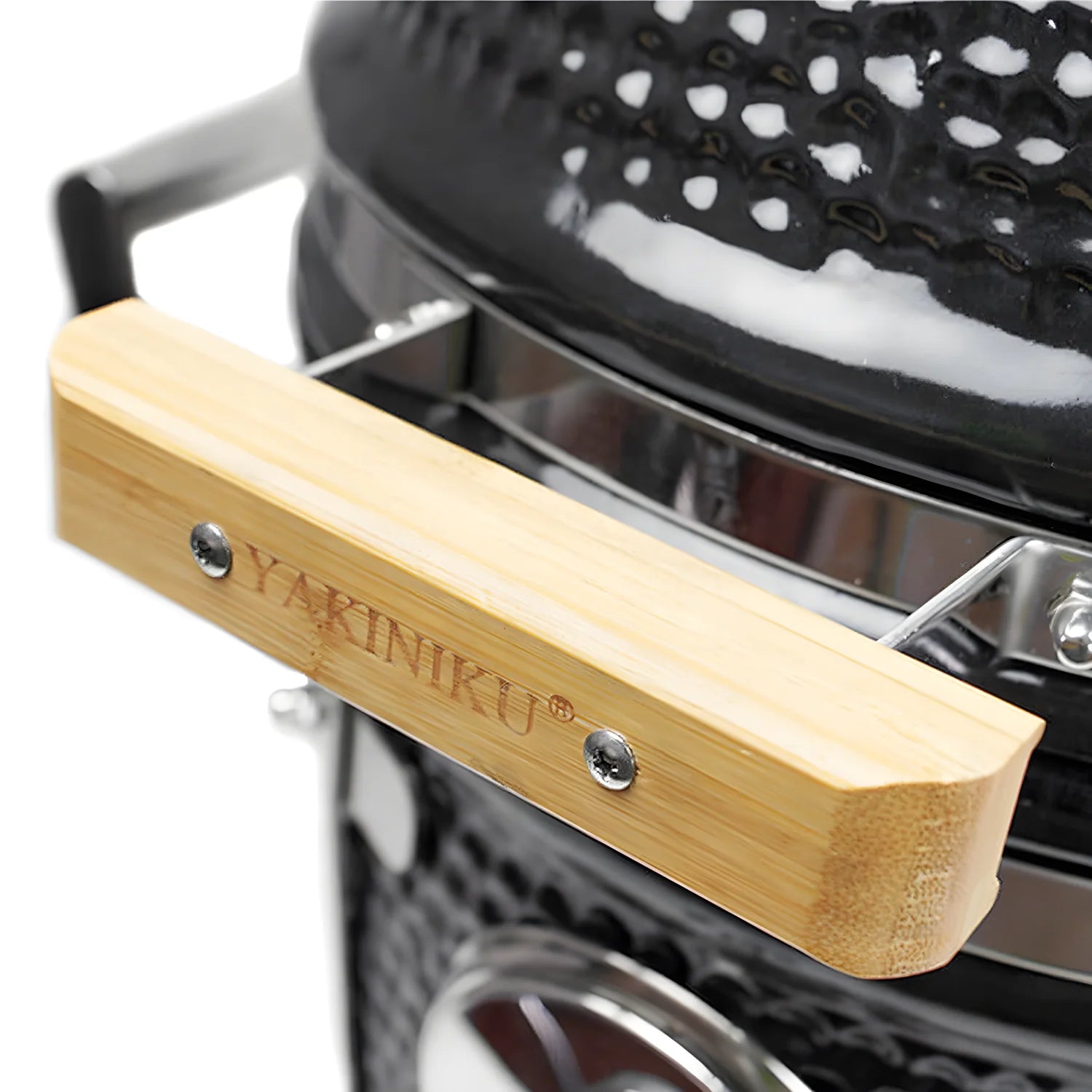 Yakiniku Kamado Compact 13" (33 cm) – Barbecue in Ceramica per 2-4 Persone con Supporto Pieghevole