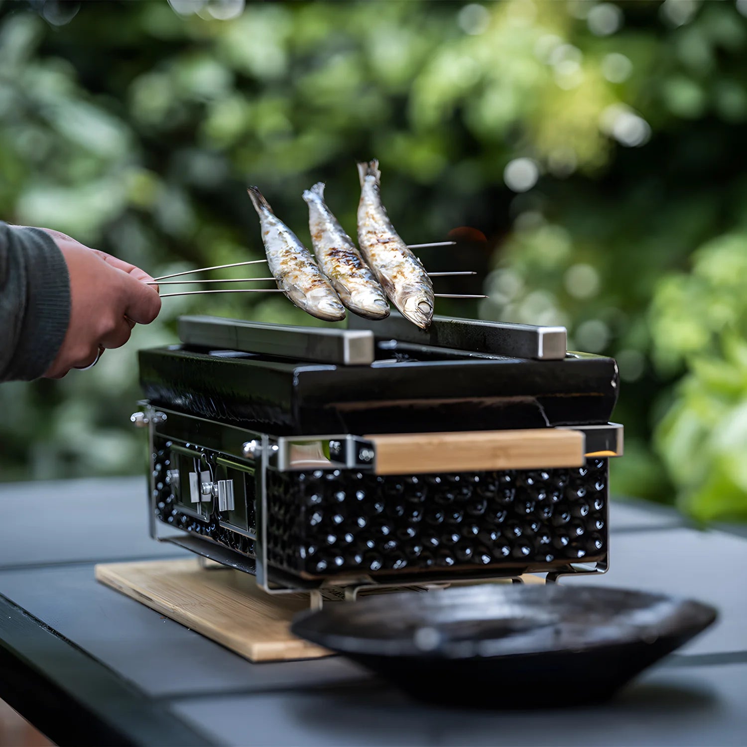 Yakiniku Shichirin Rettangolare 51,5x32 cm – Konro & Yakitori Grill per 2-6 Persone