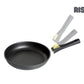 Risolì Padella induzione salvaspazio in alluminio antiaderente Platinun Plus Chemours 28 cm con manico rimovibile 01103INS/28T