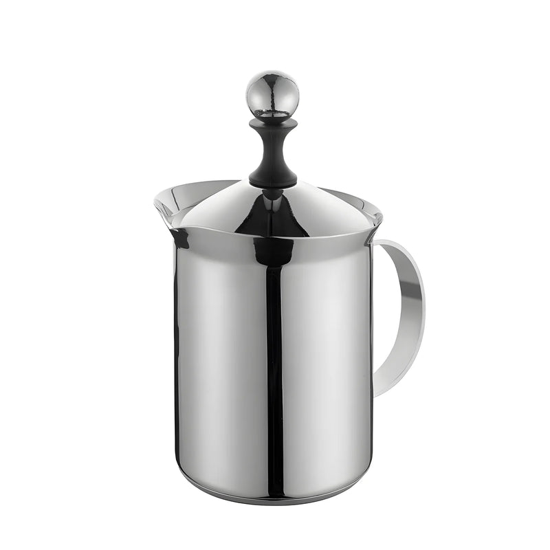 Cilio Cappuccino Creamer "Classic" cappuccinatore per 6 tazze  cm 10x20,5 bollitore adatto a induzione