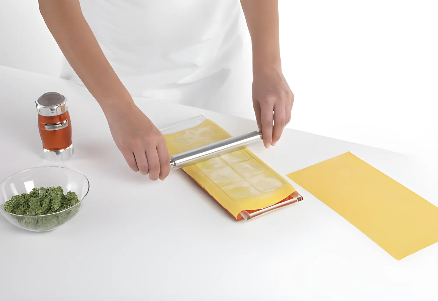 Marcato stampo per Ravioli Tablet blu pasta ripiena veloce RT-POWD-BLU