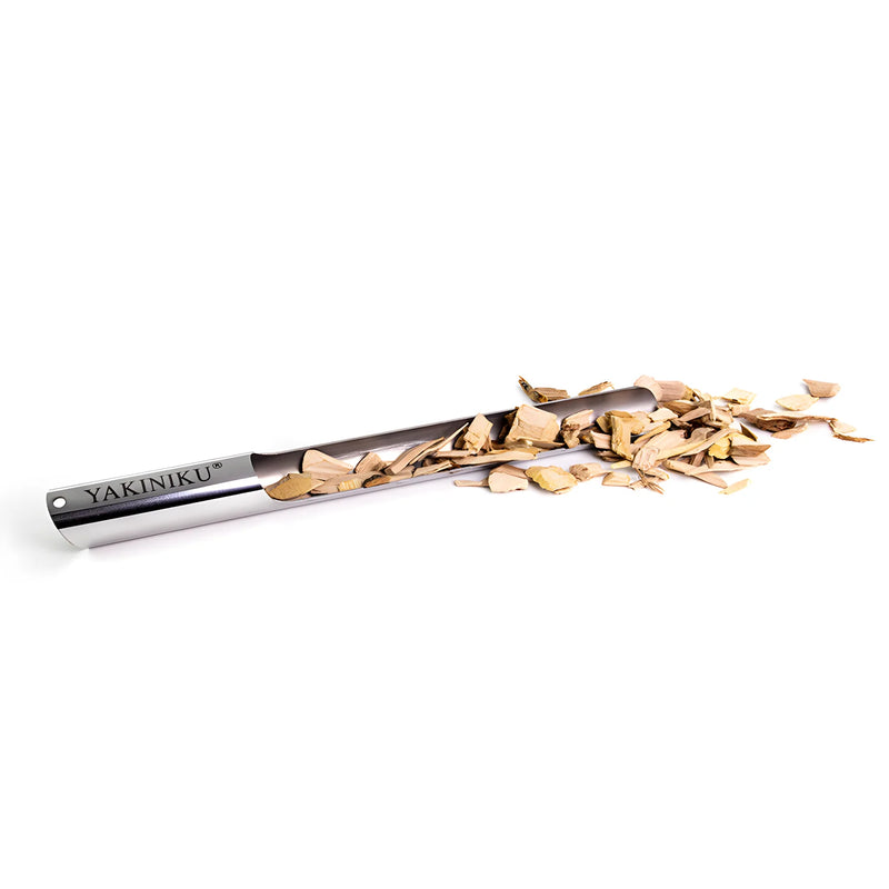Yakiniku Woodchipper accesorio per inserire trucioli di legna adatta ad affumicare