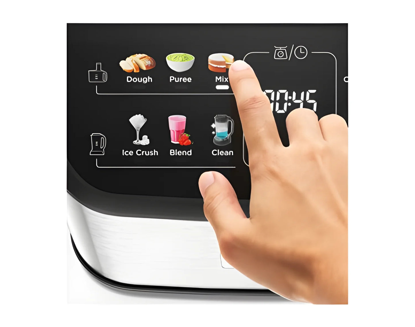Kenwood Robot da cucina e frullatore MultiPro OneTouch, FDM73.850SS - 13 accessori, un tuttofare in cucina