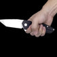Ruike coltello serramanico apertura Flipper Nero P138-B