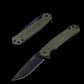 RUIKE P801G Coltello serramanico con blocco lama Manici G10 Verdi