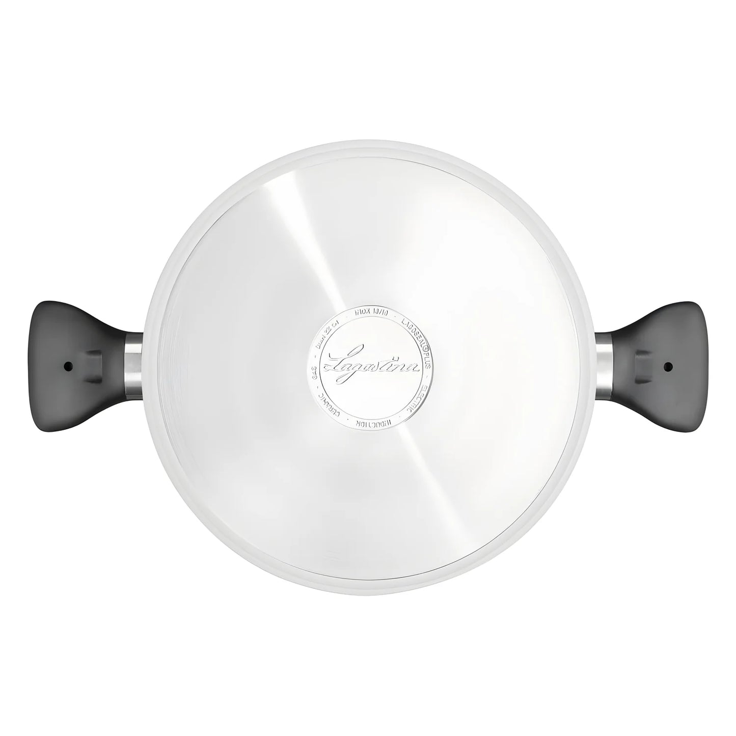 Lagostina pentola Pastaiola Unlimited 22 cm inox 18/10 con 2 Cestelli scola pasta e Coperchio Induzione, Gas