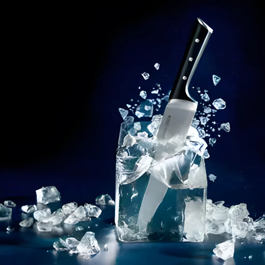 Lagostina Set da 3 coltelli Iceforce realizzato in acciaio inox tedesco