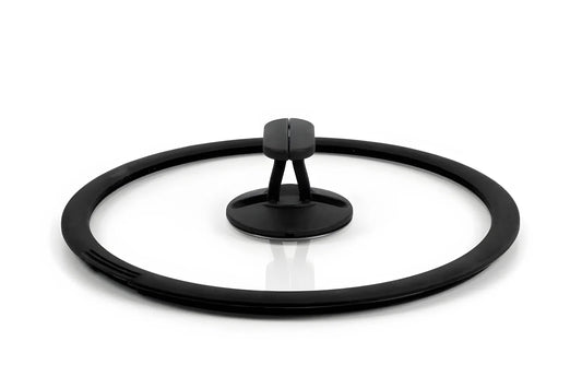 Kookvision Coperchio in vetro con bordo in silicone Nesto cm Ø24