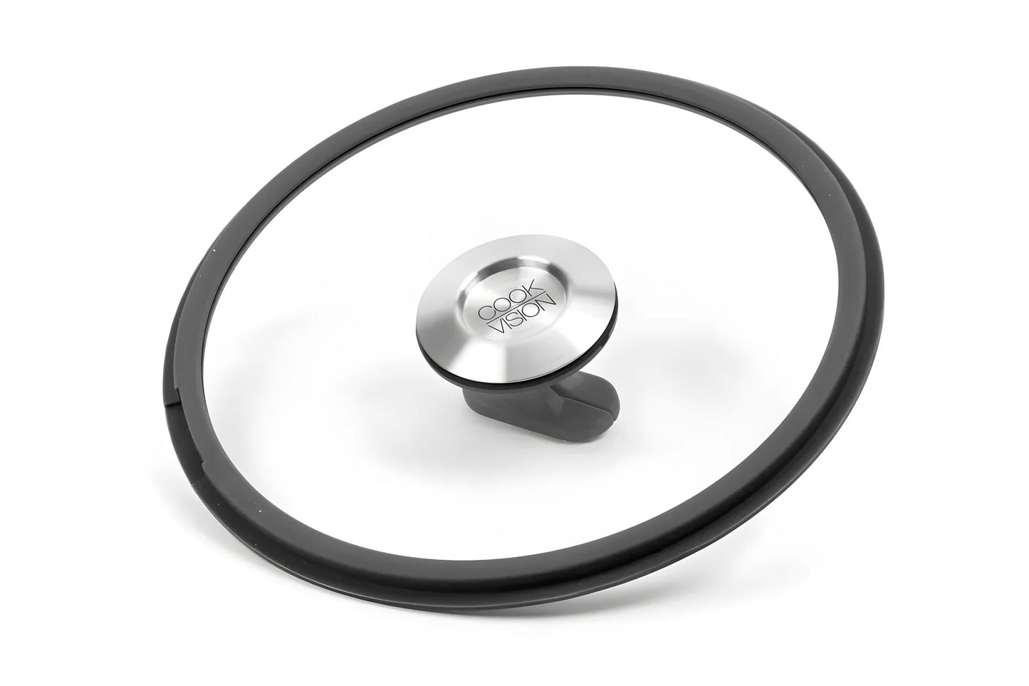 Kookvision Coperchio invetro con bordo in silicone Nesto cm Ø22