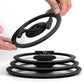 Kookvision Coperchio invetro con bordo in silicone Nesto cm Ø22