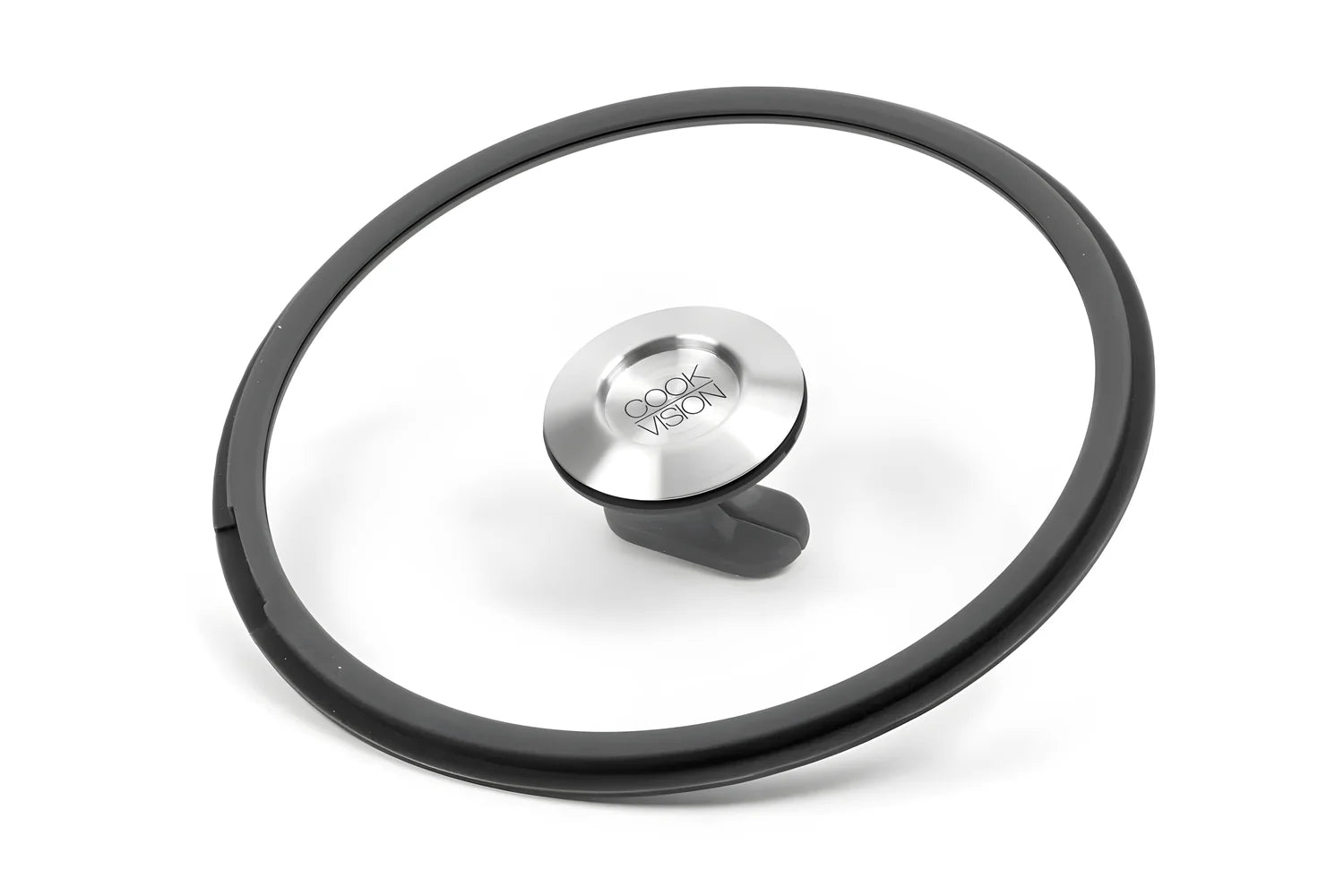Kookvision Coperchio in vetro con bordo in silicone Nesto cm Ø 20