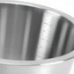 Cookvision casseruola con scala graduata all'interno "Nesto" cm Ø22x17,7/l 3,8 adatto anche all'induzione