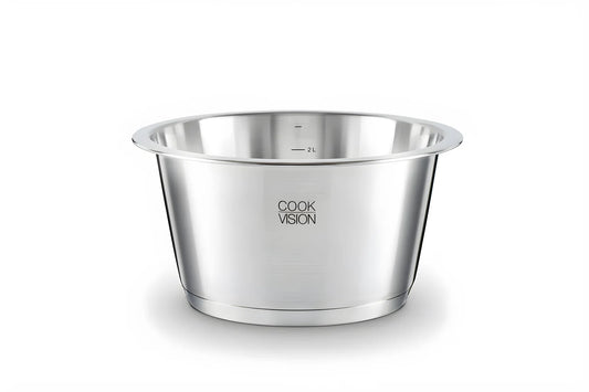 Cookvision Casseruola con scala graduata all'interno "Nesto" cm Ø20x11,4/l 2,8 adatto anche all'induzione