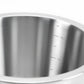 Cookvision Casseruola con scala graduata all'interno "Nesto" cm Ø20x11,4/l 2,8 adatto anche all'induzione