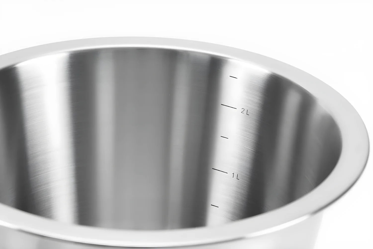 Cookvision Casseruola con scala graduata all'interno "Nesto" cm Ø20x11,4/l 2,8 adatto anche all'induzione
