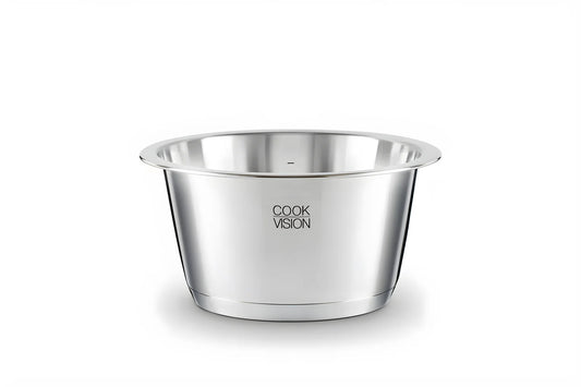 Cookvision Casseruola con scala graduata all'interno "Nesto" cm Ø18x10/l 2 adatto anche all'induzione
