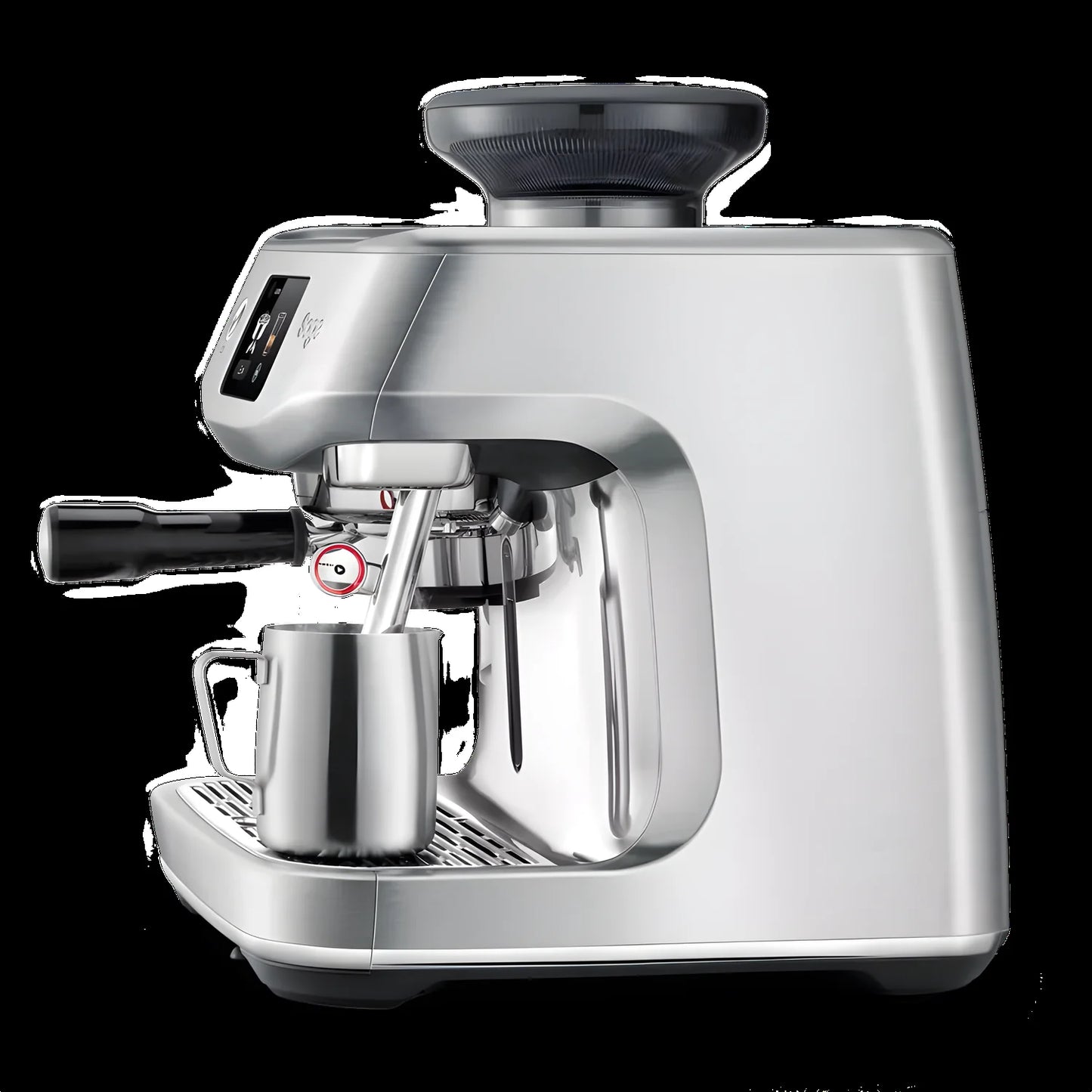 Sage the Oracle Jet Tartufo nero caffè perfetto macinatura dosaggio e pressa punto di riferimento per l'espresso SES985BTR4EEU1