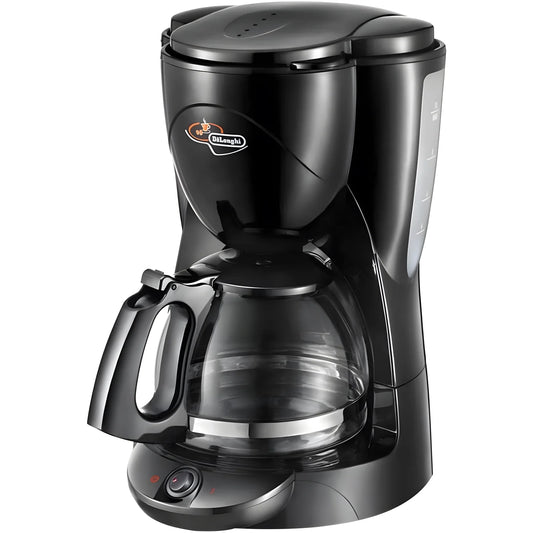 De'Longhi Macchina per Caffè Americano con caraffa in vetro per 10 Tazze, Spegnimento Automatico, Serbatoio 1,5L ICM2.1B