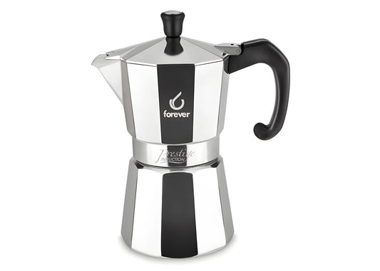 Forever "Miss moka Prestige" alluminio induzione 6 tazze 120403