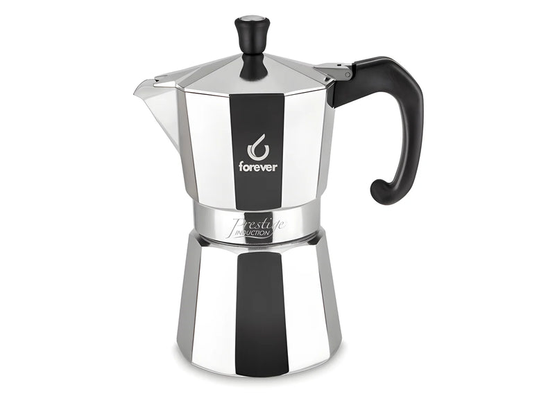 Forever "Miss moka Prestige" alluminio induzione 6 tazze 120403