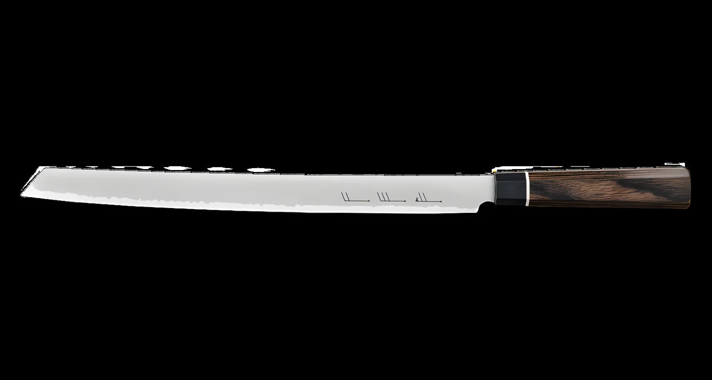 Suncraft Coltello damascato da prosciutto 300mm (11.8") SG2 Burja