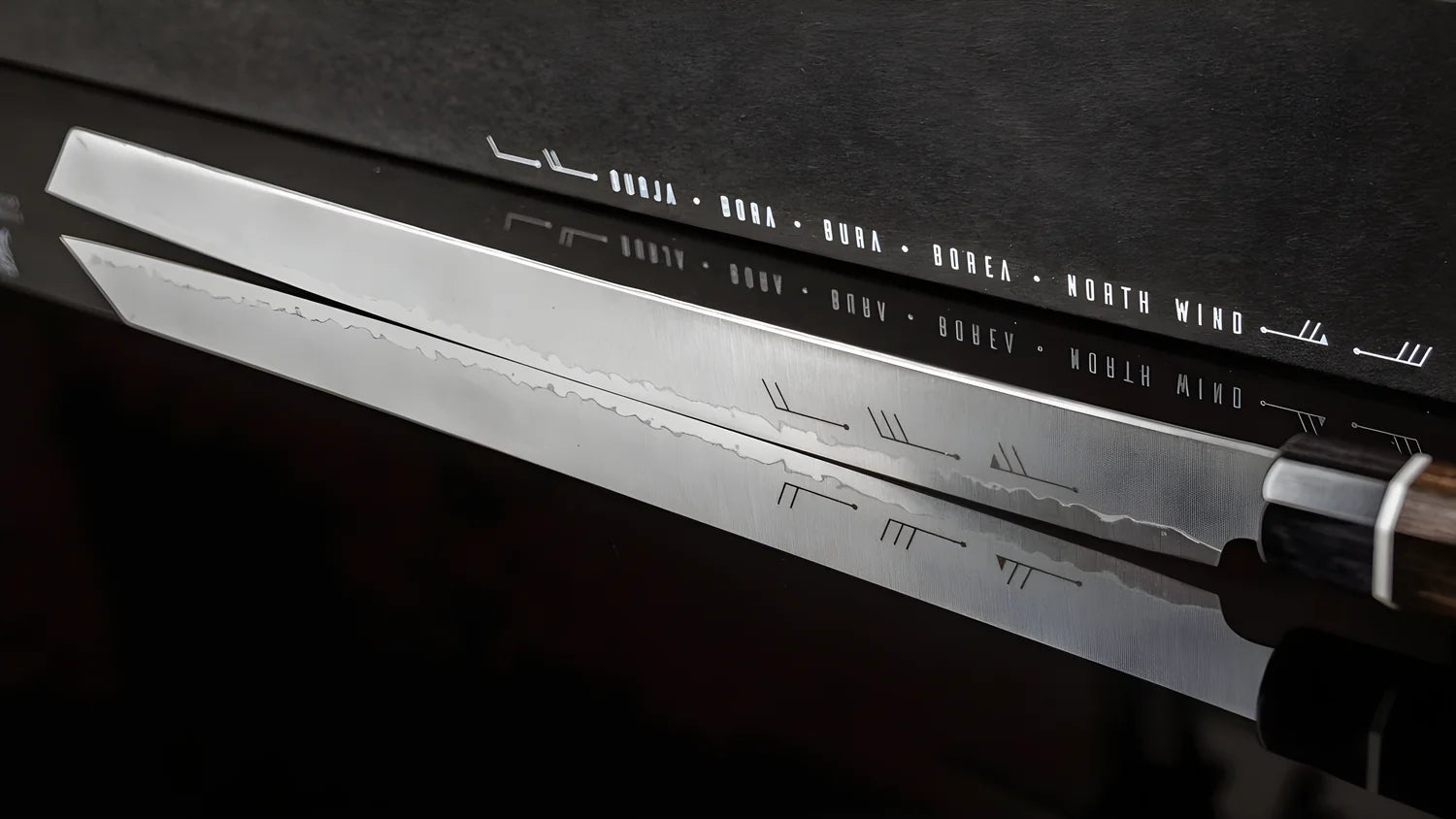 Suncraft Coltello damascato da prosciutto 300mm (11.8") SG2 Burja