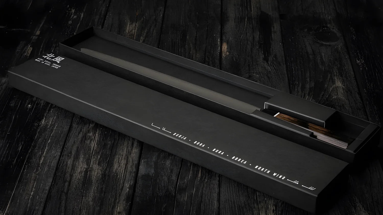 Suncraft Coltello damascato da prosciutto 300mm (11.8") SG2 Burja