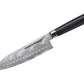 Samura coltello DAMASCUS SANTOKUCon alveoli CM.18 SD-0094