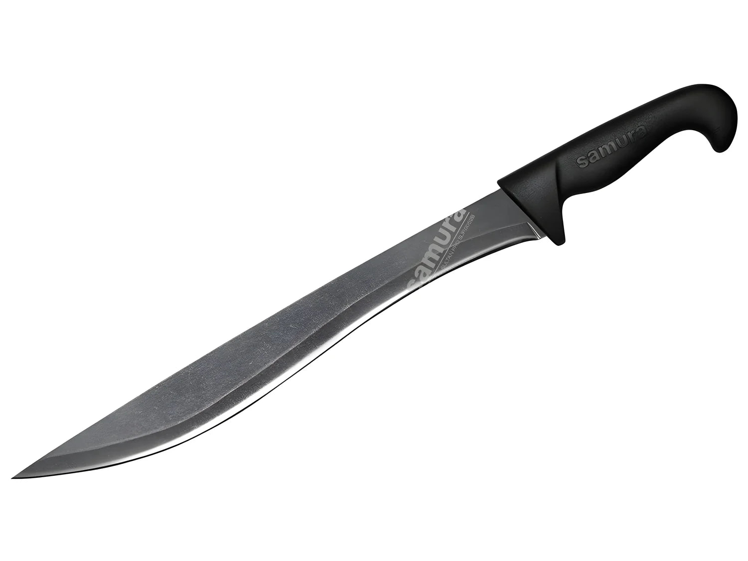 Samura SULTAN PRO STW AFFETTARE coltello adatto per barbecue e churrasco(Yatagan) CM30,1 Black SUP-0052B