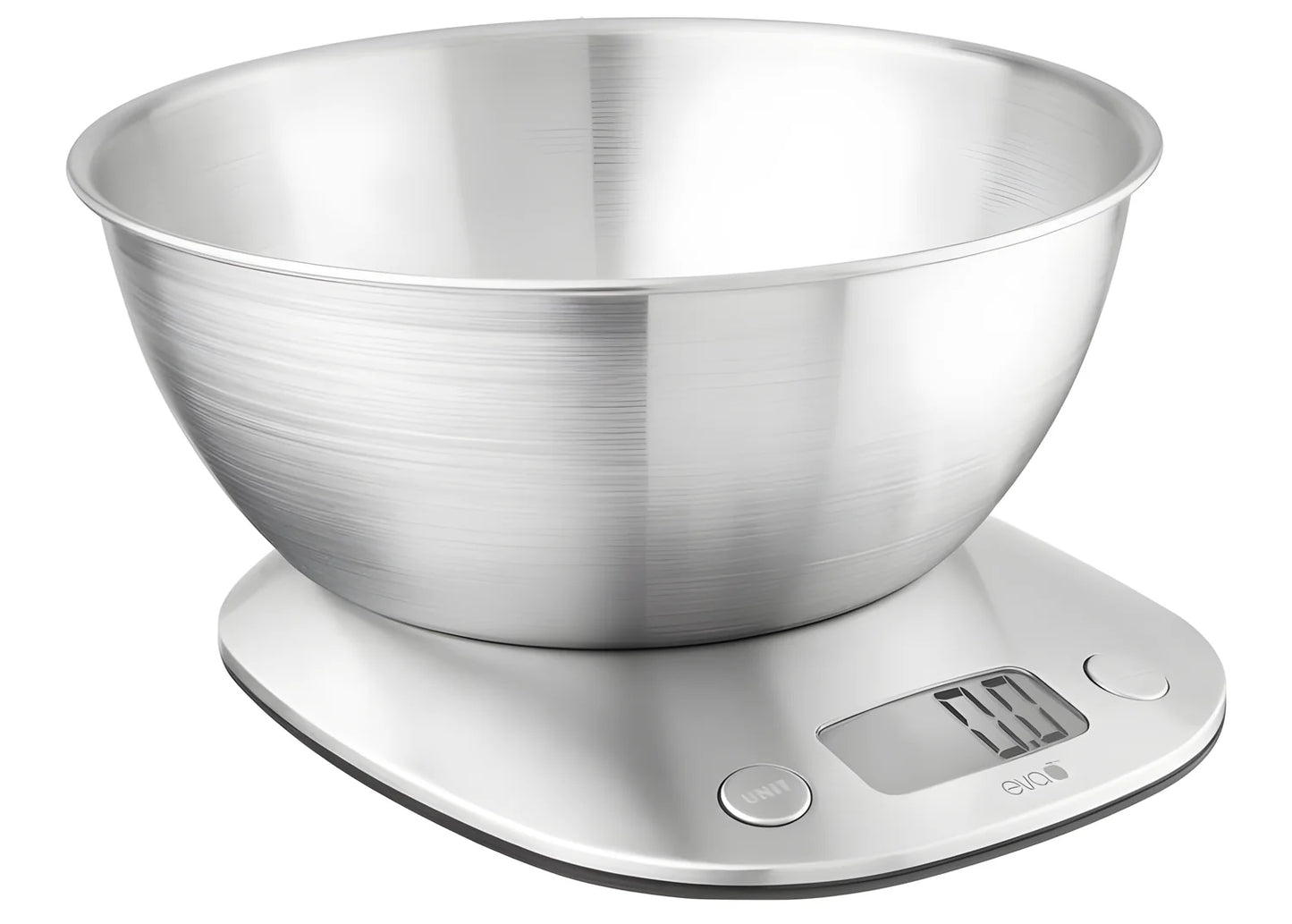 Eva bilancia cucina digitale acciaio inox 5kg / 1g 033352