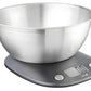 Eva bilancia cucina digitale acciaio inox antracite 5kg 033350
