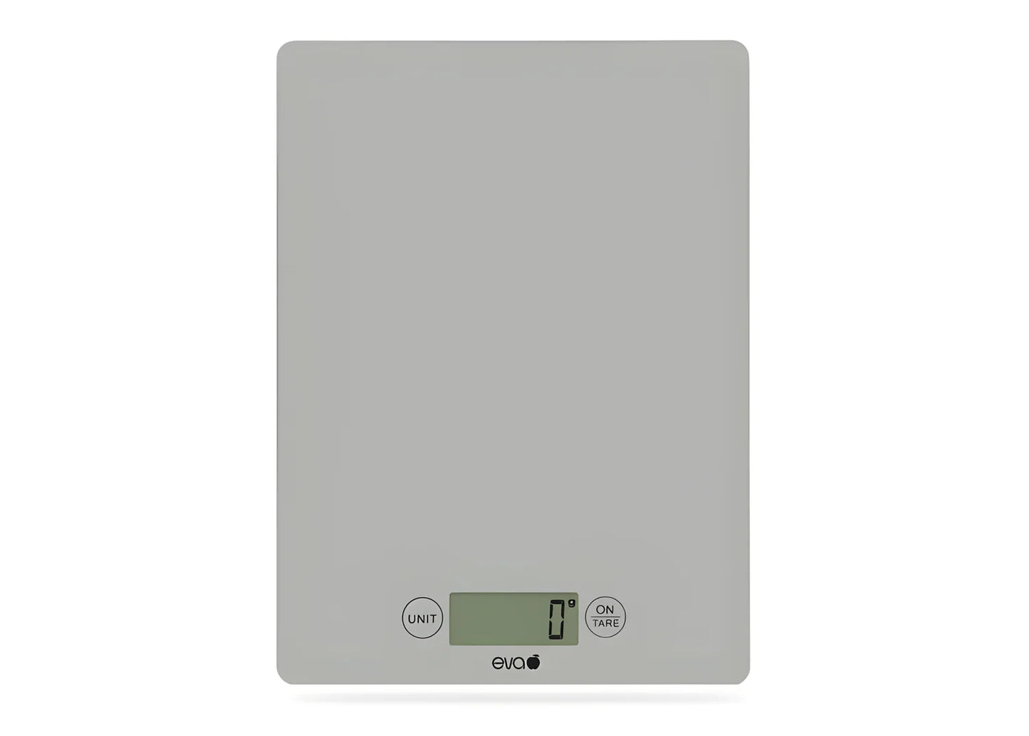 Eva bilancia cucina digitale capacità 5kg divisione 1g piano in vetro 033322