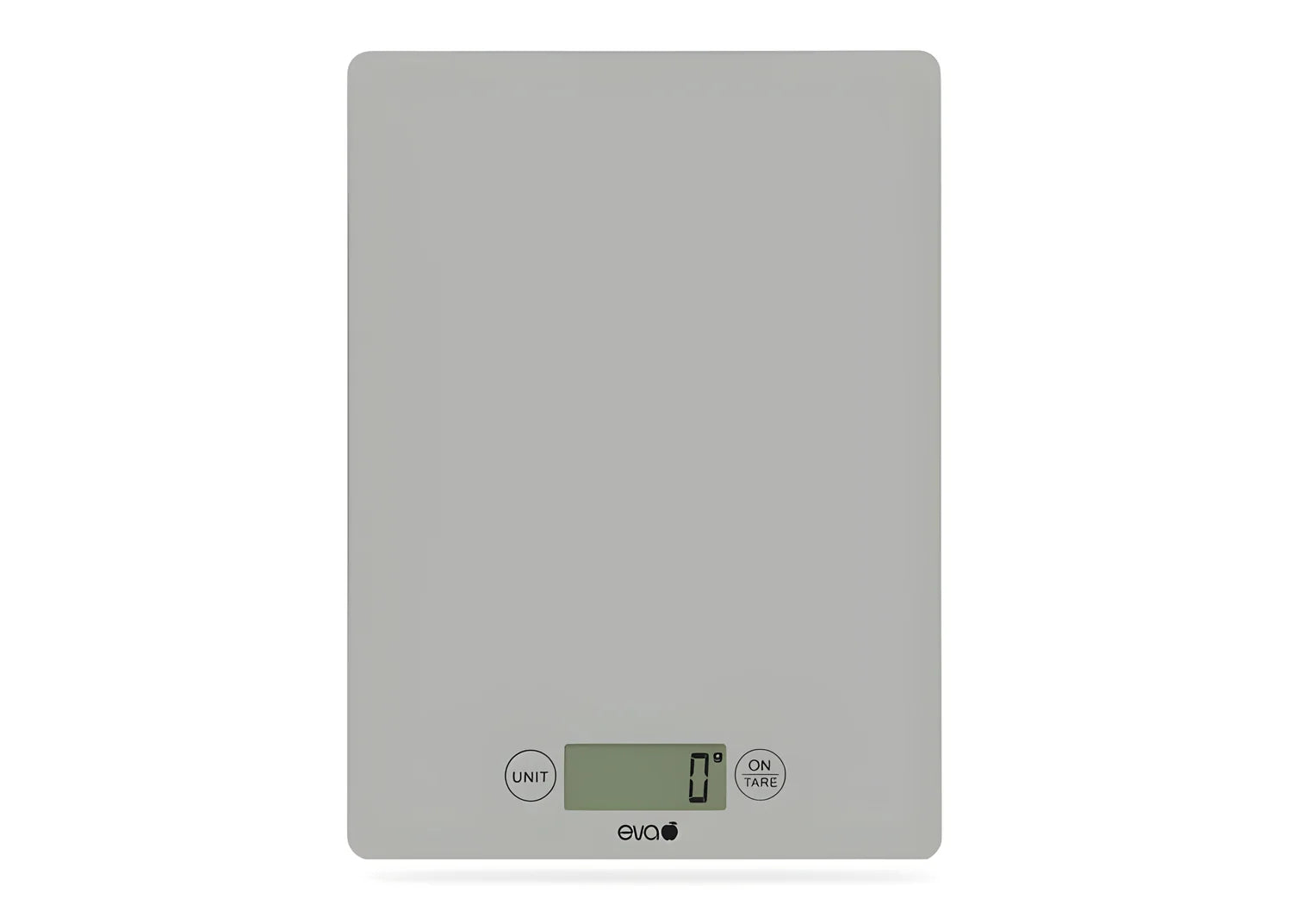 Eva bilancia cucina digitale capacità 5kg divisione 1g piano in vetro 033322