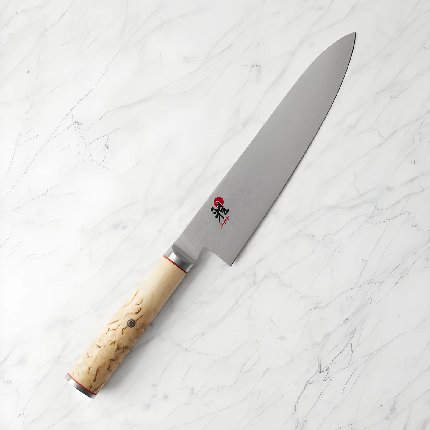 Miyabi 5000 MCD Coltello da Cuoco Gyutoh 20 cm – Acciaio MC63 63 HRC, Damascato