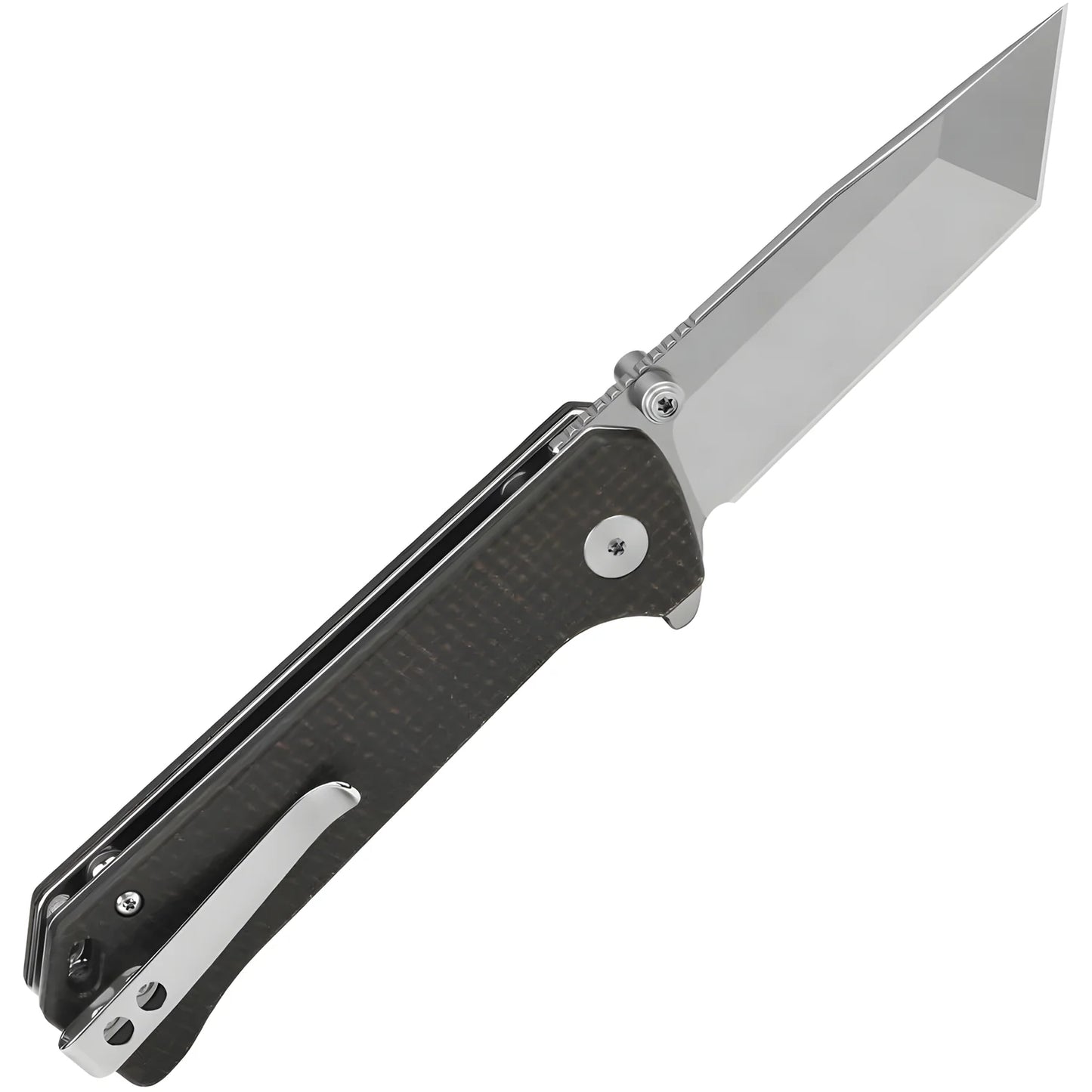 QSP coltello serramanico lama acciaio 14C28N manico micarta QS148-A1