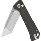 QSP coltello serramanico lama acciaio 14C28N manico micarta QS148-A1