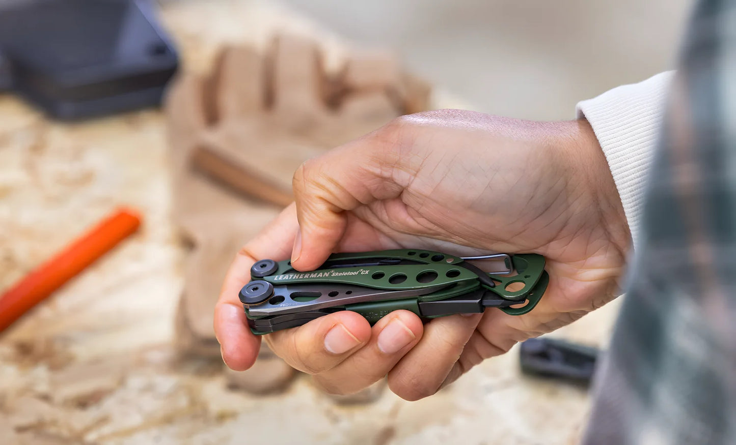 Leatherman pinza multiuso Skeletool CX Colore onice 831557