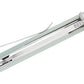 QSP coltello serramanico Parrot lama 82 mm in D2 impugnatura in G-10 QS102-C giada