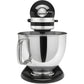 KitchenAid Planetaria Artisan con testa reclinabile 4,8L Nero Onice + Accessori